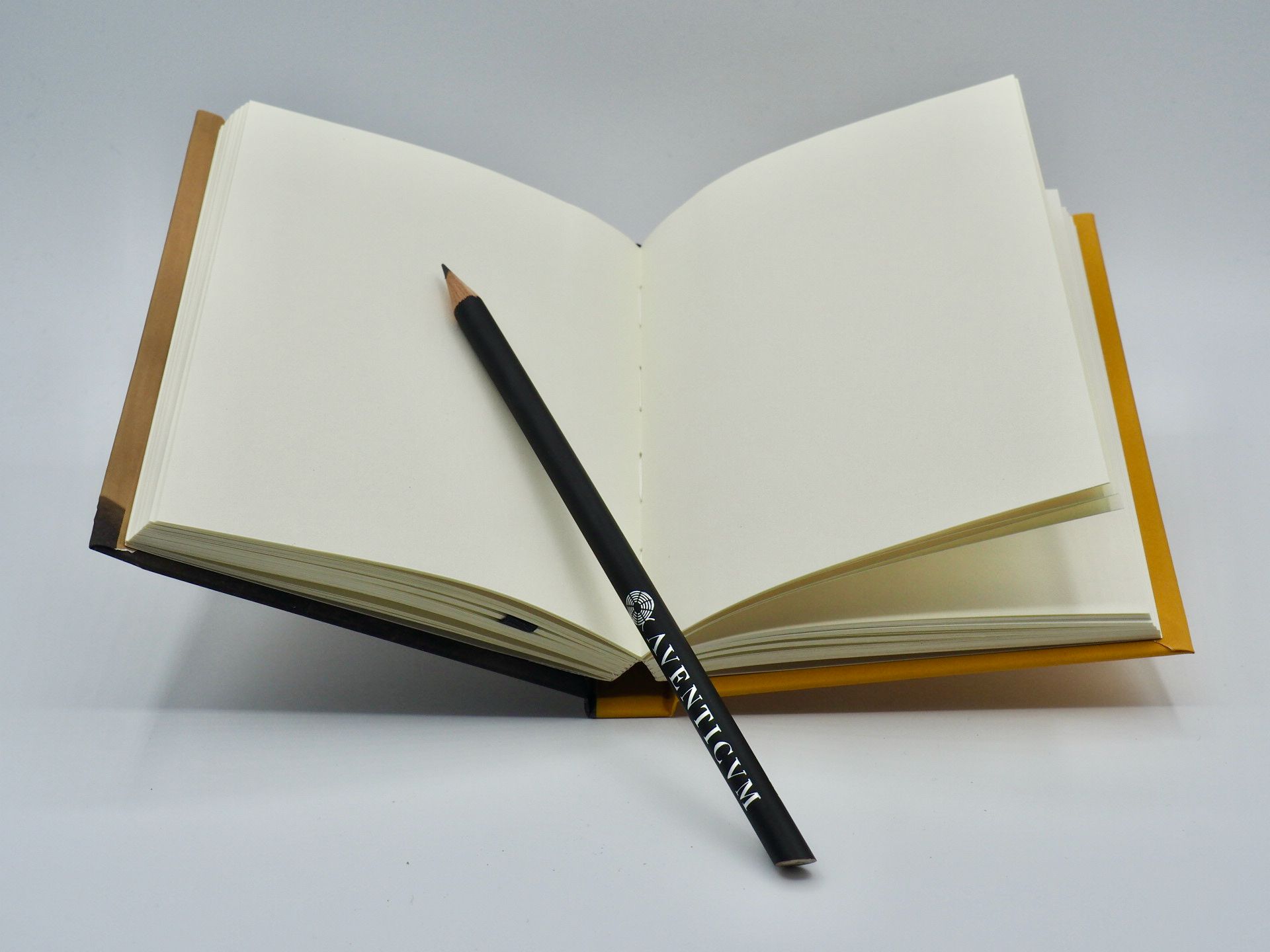 Bleistift und Notizbuch