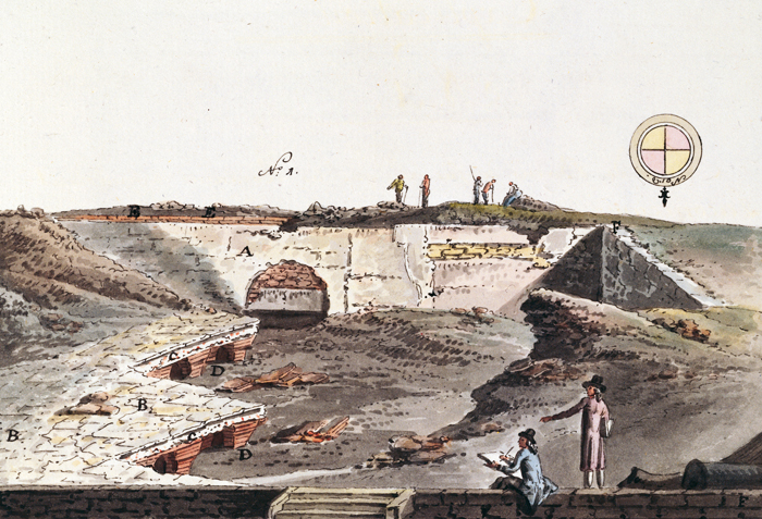 fouilles avenches 18e siècle