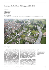 BPA 56 2014 2015 Chron fouilles